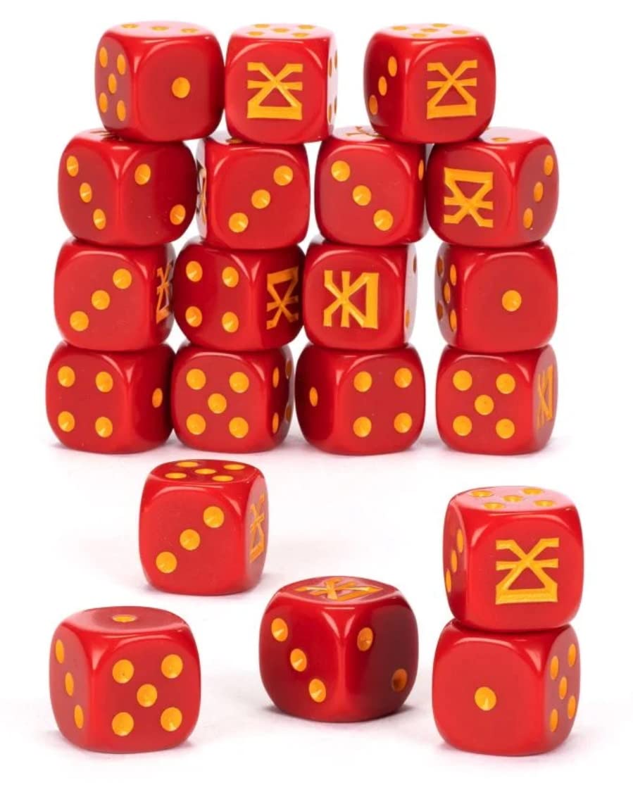 Amazon.com: Warhammer Age of Sigmar Blades of Khorne Dice : Toys